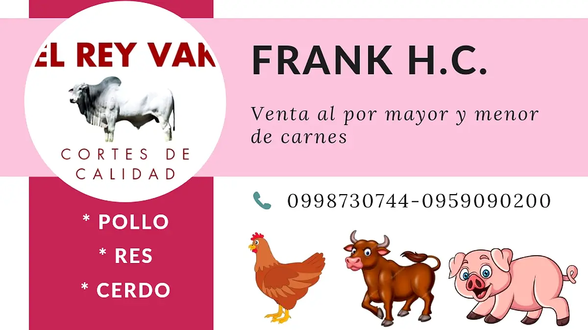 REY VAK venta al por mayor y menor de productos carnicos