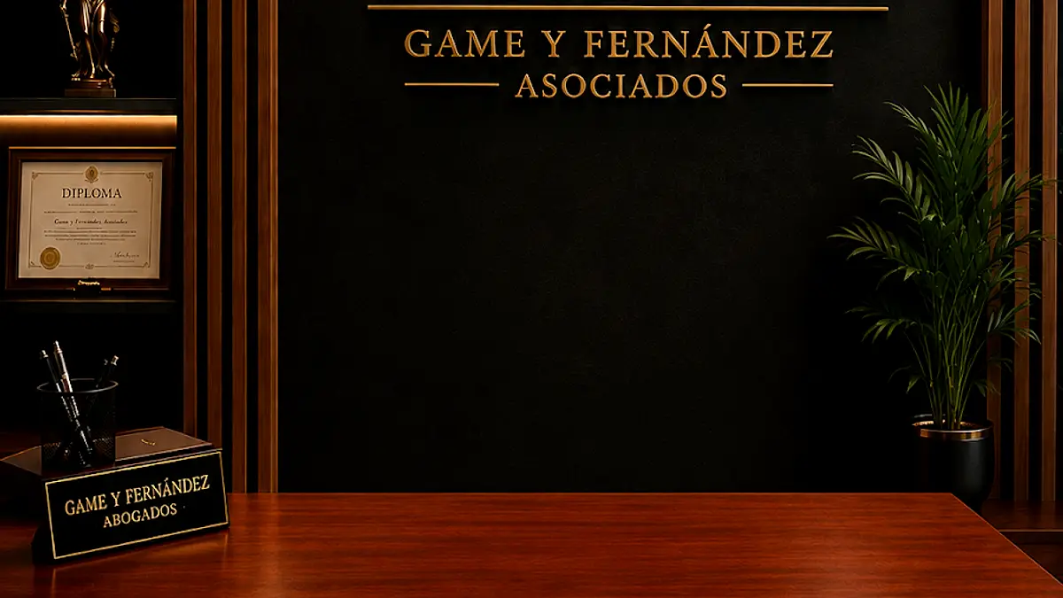 ESTUDIO JURIDICO GAMELEX GAME & FERNÁNDEZ ASOCIADOS