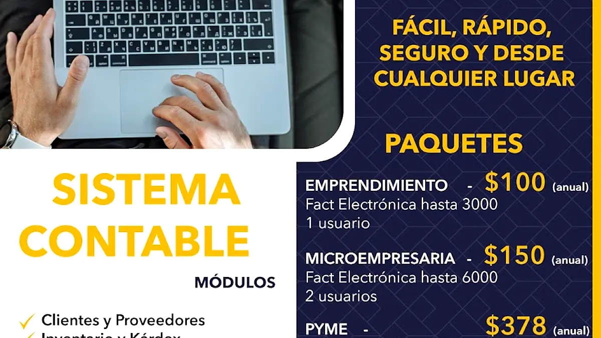 Sistema Contable Cubo Contable VirtualSoft Cia. Ltda. Facturación electrónica Asesorías