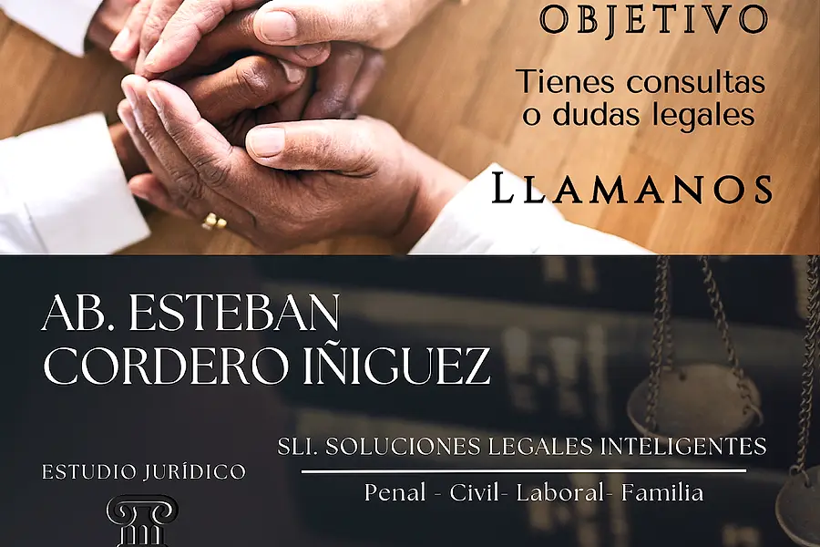 Estudio Jurídico SLI Soluciones Legales Inteligentes Abogado Esteban Cordero Iñiguez — foto 3