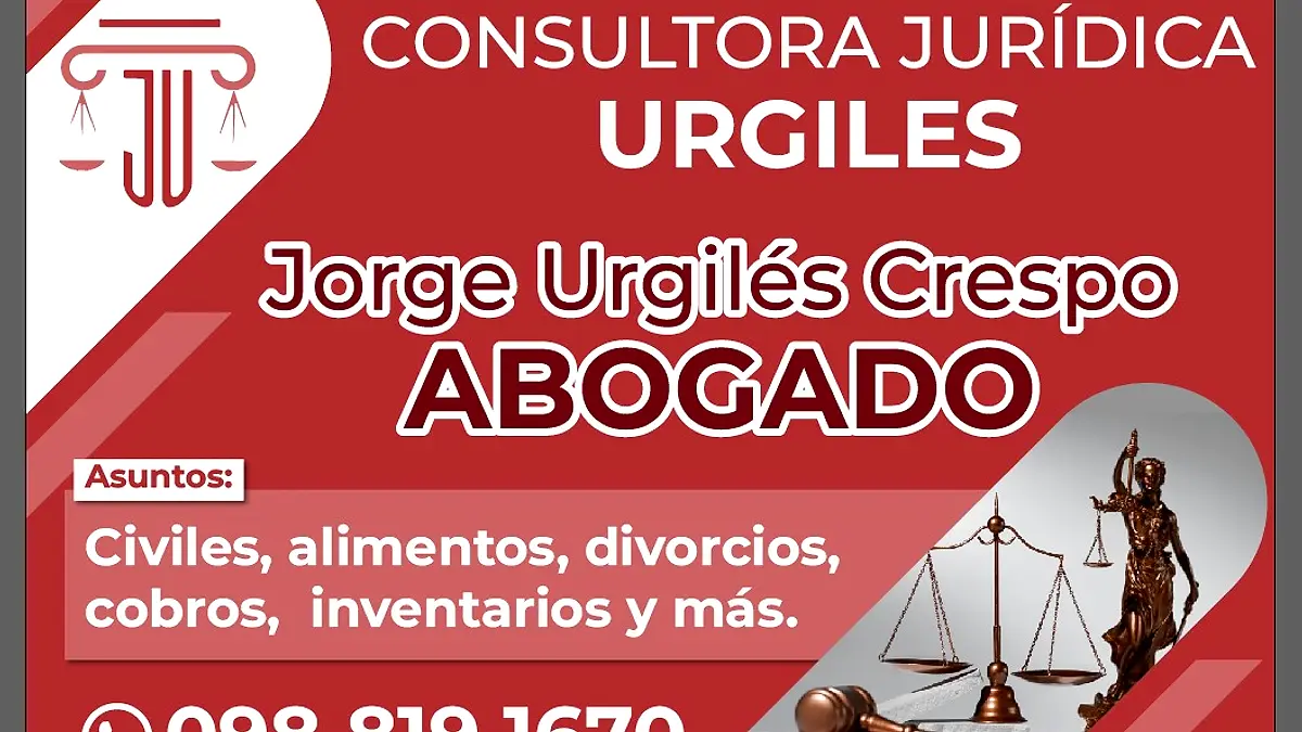 Abg. Jorge Urgilés Crespo
