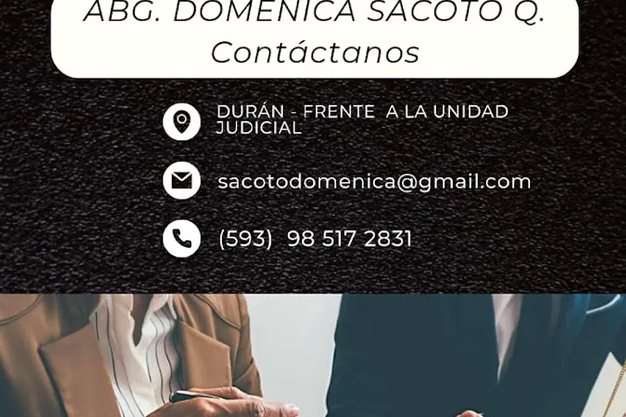 ABOGADA DOMÉNICA SACOTO — foto 2