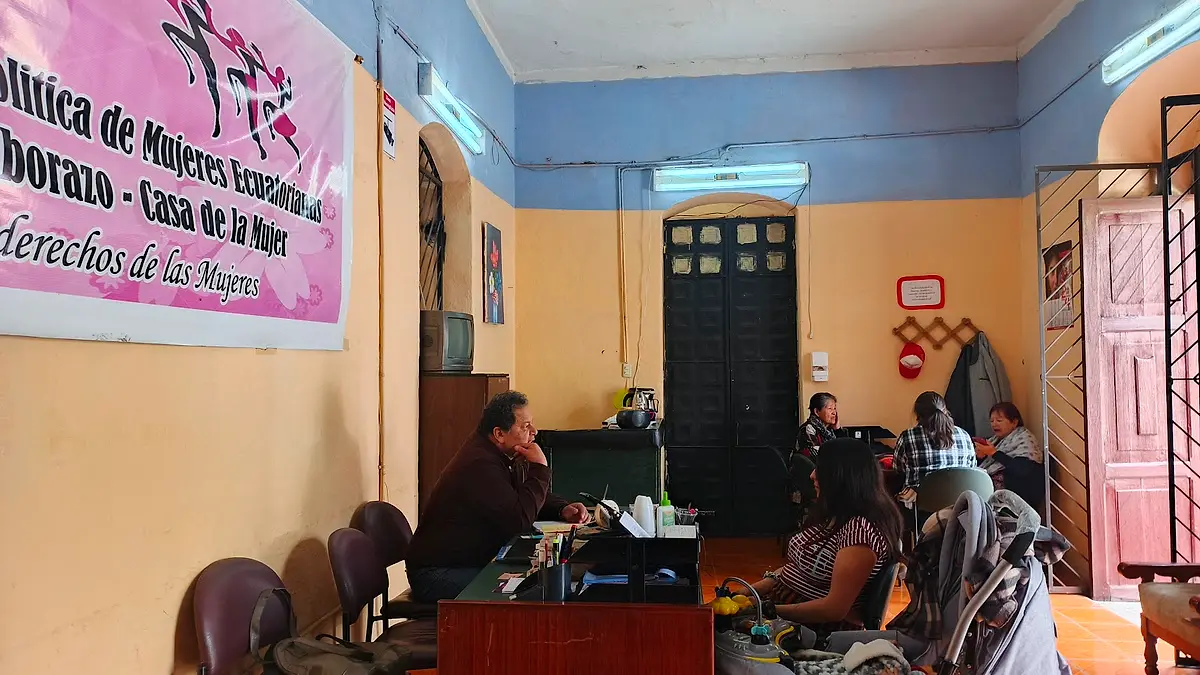 Departamento Legal Coordinadora Política de Mujeres Chimborazo.