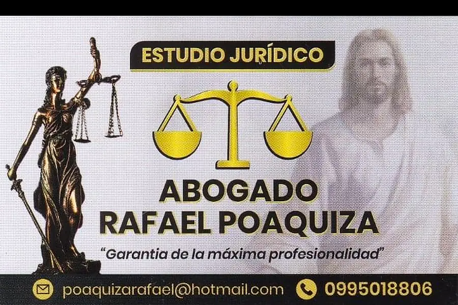 DR. RAFAEL POAQUIZA, ABOGADO. ESPECIALISTA EN DERECHO CONSTITUCIONAL, FAMILIA Y PENAL. — foto 3