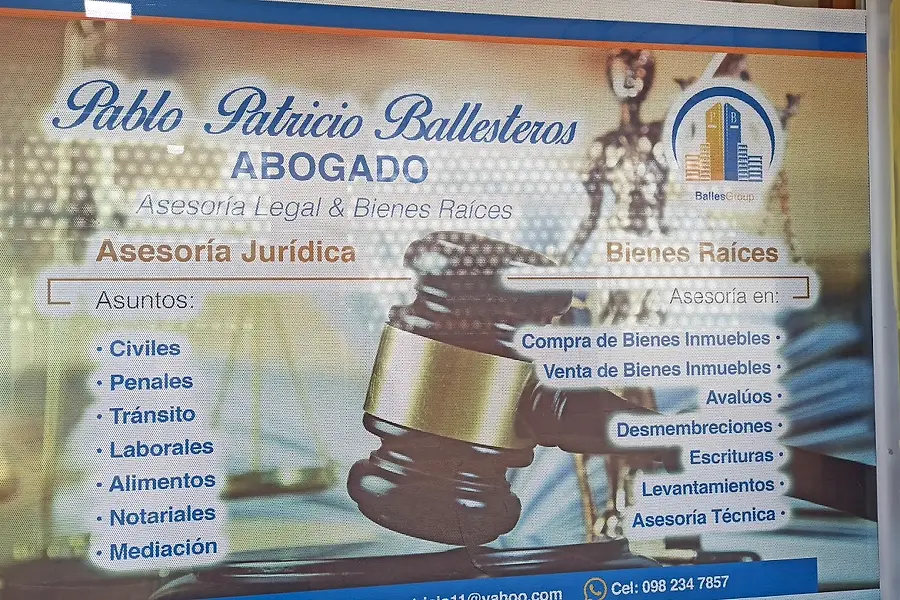 Abogado Msc. Pablo Ballesteros — foto 2