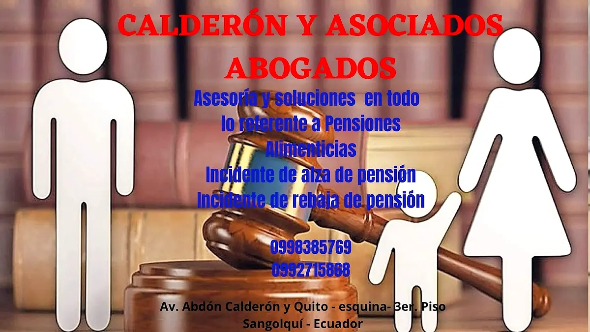 Abogado Pedro Calderón MSc.