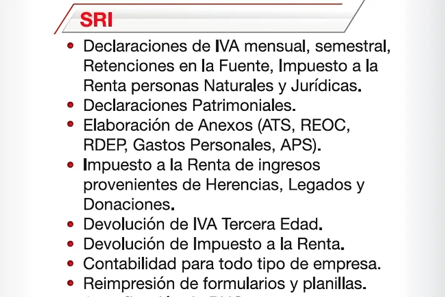 Servicios Contables Tributarios y Laborales — foto 3