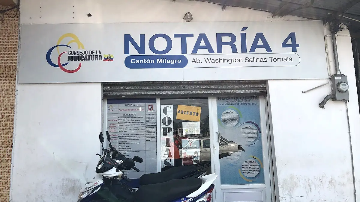 Notaría Cuarta del Cantón Milagro