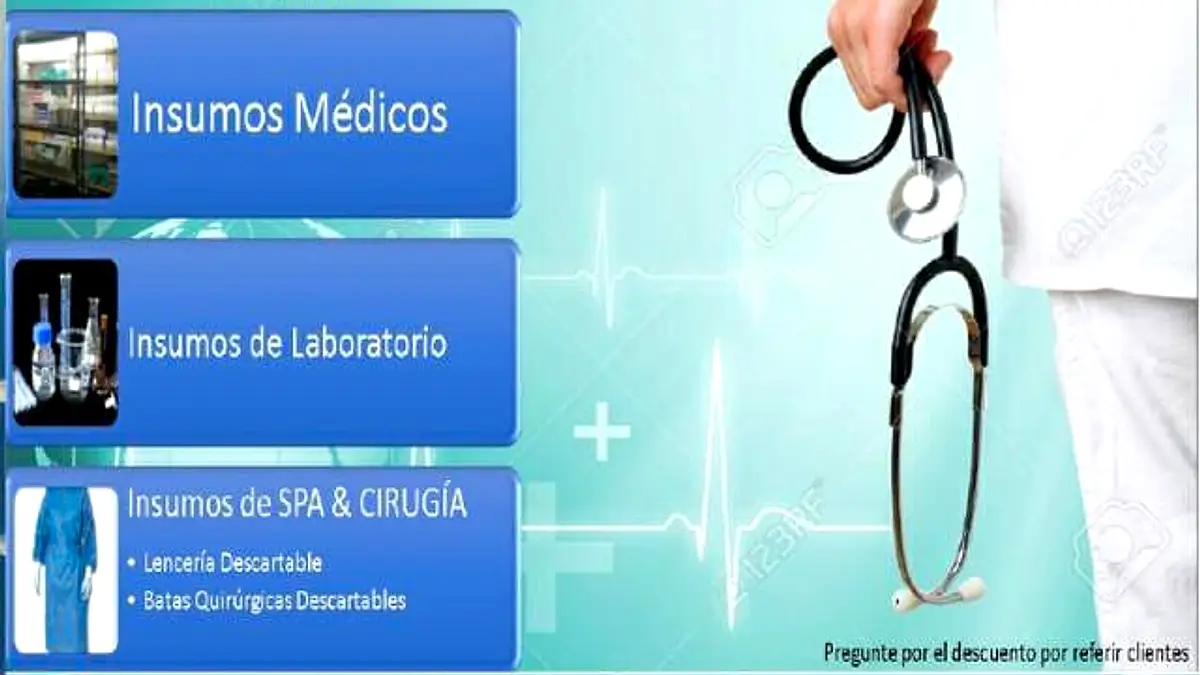Distribuidora Elfabi. Distribuidora de insumos médicos y de laboratorio.