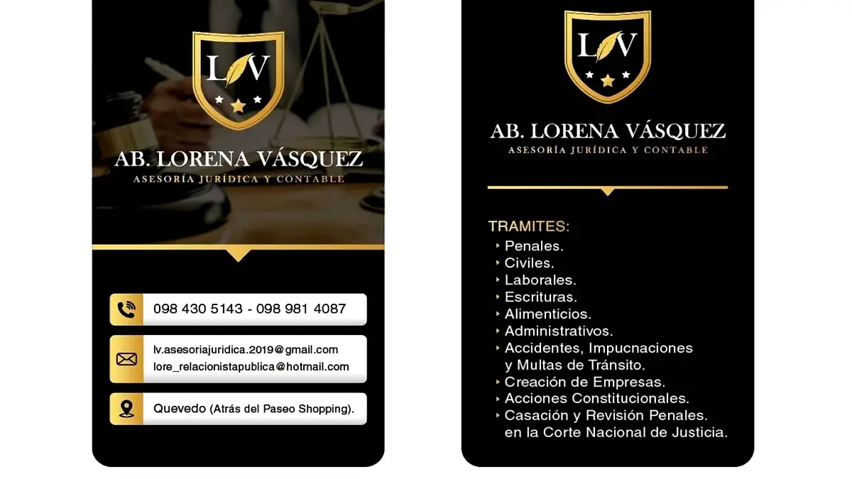 ABOGADA LORENA VASQUEZ
