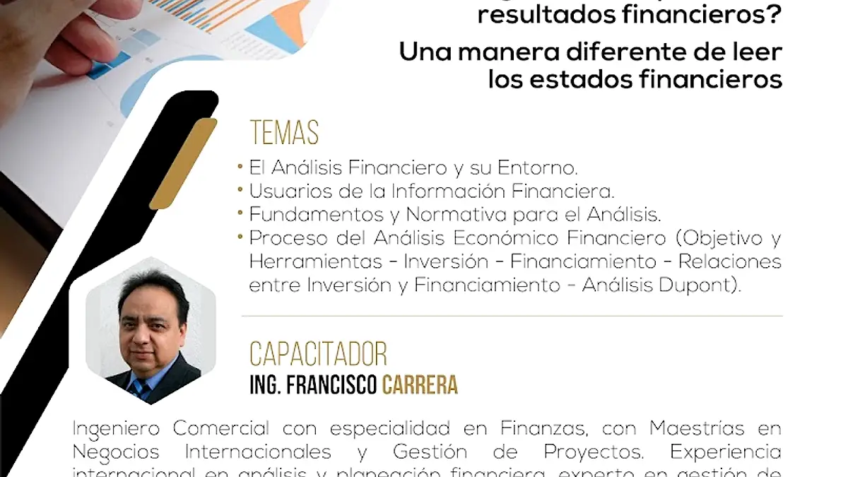 Capacitación Análisis Financiero CARRERA ADMINISTRATIVE SUPPORT — foto 1